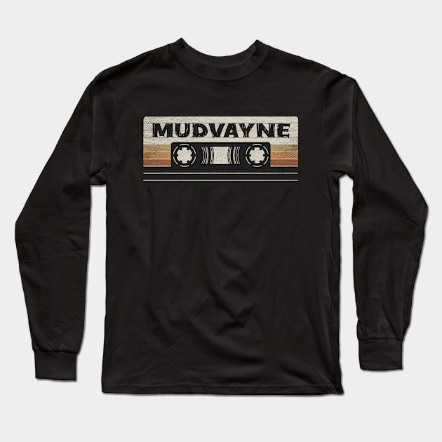 Mudvayne Mix Tape Long Sleeve T-Shirt by getinsideart